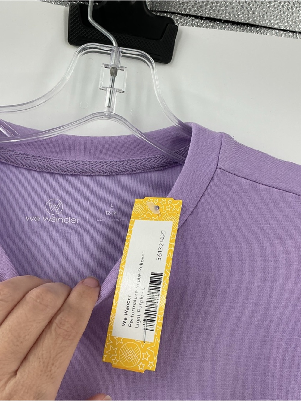 We Wander Performaluxe Scuba Pullover
Light Purple - L stitch fix - Picture 2 of 6